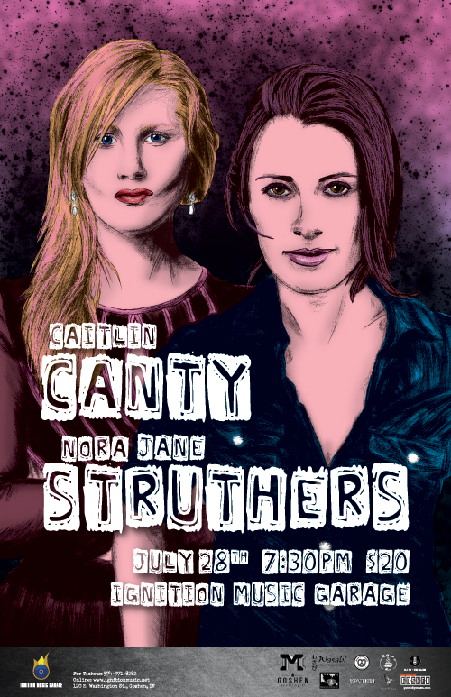 Caitlin Canty and Nora Jane Struthers