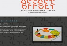Offset: 2012 Senior Graphic Design Show Site 1.0